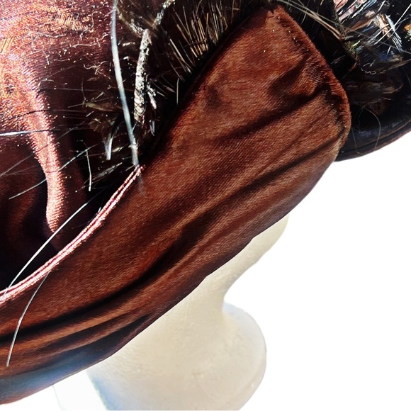 VTG- Rare find!  Dark Merlot Red VOGUL NEW YORK New York Hat - Picture 7 of 9